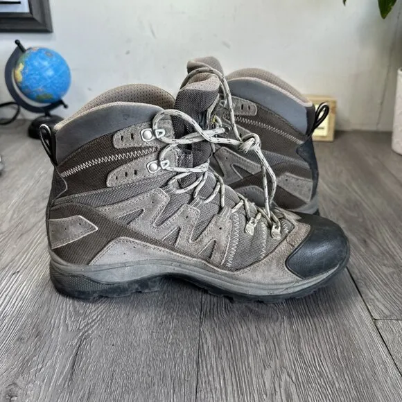 Asolo Neutron Sz 9.5 Hiking Waterproof Boots Men's Gray/black