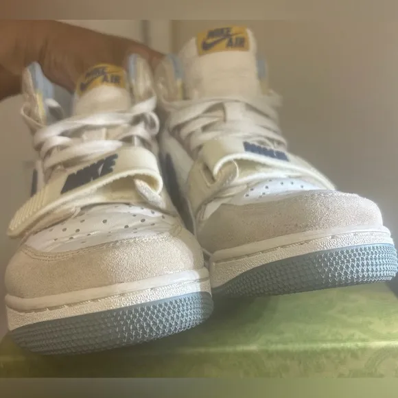 Authentic Air Jordan Legacy 312 Mid- “Corduroy SWOOSH” GS Sneakers-No Box