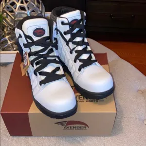 Avenger White Work Boots