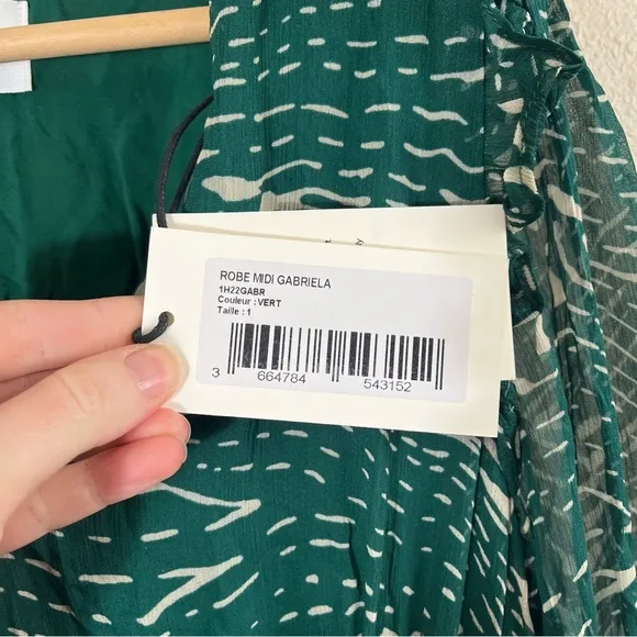 BA&amp;SH Gabriela Robe Midi Dress