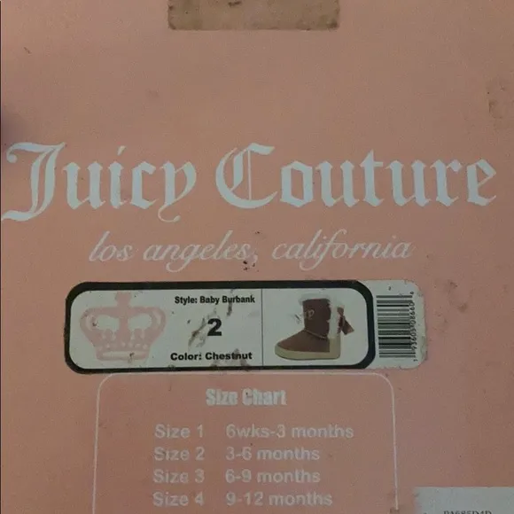 Baby Juicy couture boots