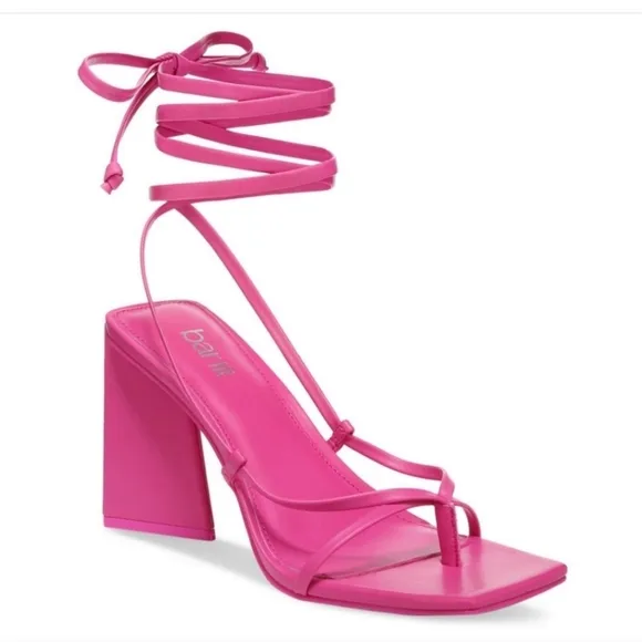 BAR III AURORAA LACE UP DRESS SANDALS SIZE 9.5 NIB