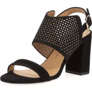 Beautiful Neiman Marcus Brae Suede Cutout Sandals