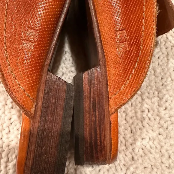 Bed Stu Womens  Genuine Leather Slip-On Shoes size 10