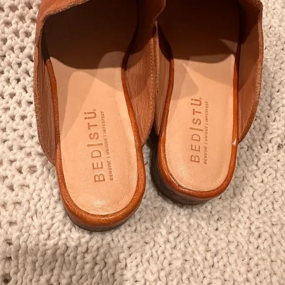 Bed Stu Womens  Genuine Leather Slip-On Shoes size 10