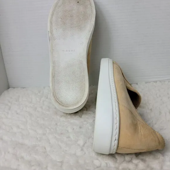 Beige Slip-On Sneakers
