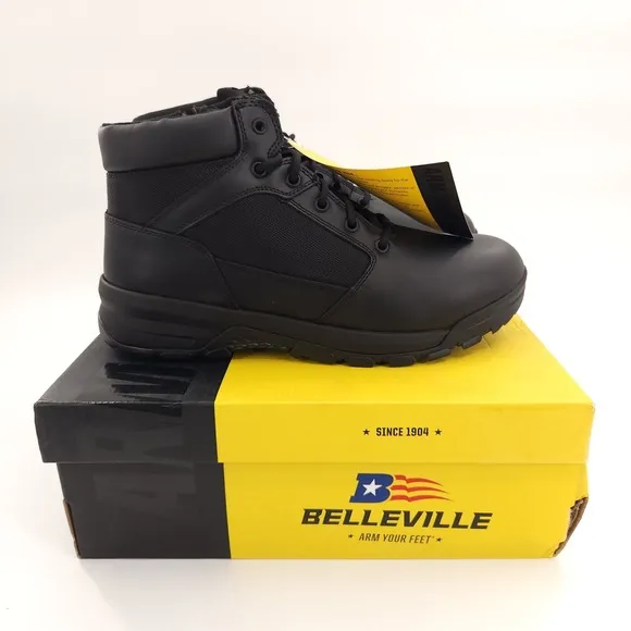 BELLEVILLE SPEAR POINT 5&quot; TACTICAL BOOTS Men Size 11 BV915Z WP SIDE-ZIP