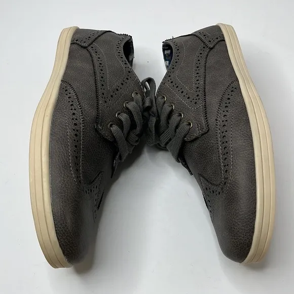 Ben Sherman Grey Lace Up Oxford Shoes Men's Size 8