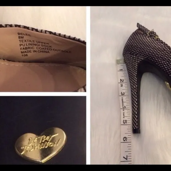 BETSEY Johnson platform heels sandals