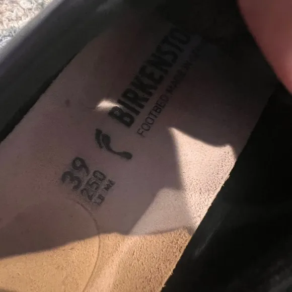 Birkenstock  Black Sneakers women size 8