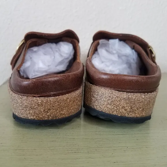 Birkenstock Buckley Vintage Roast Leather Shoes