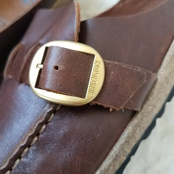 Birkenstock Buckley Vintage Roast Leather Shoes