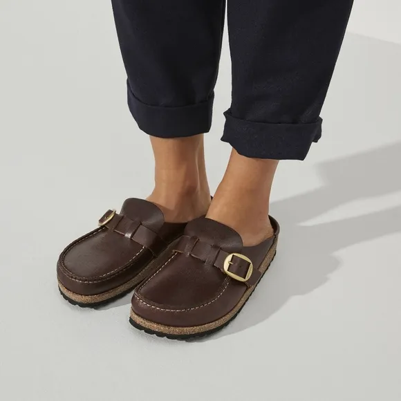 Birkenstock Buckley Vintage Roast Leather Shoes