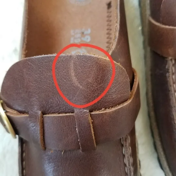 Birkenstock Buckley Vintage Roast Leather Shoes