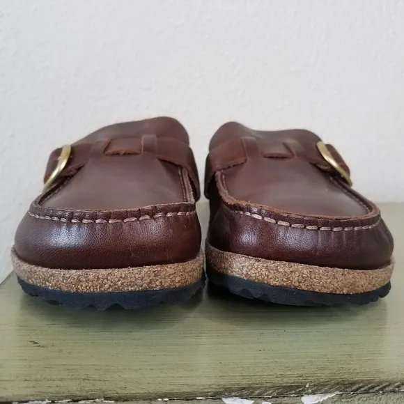 Birkenstock Buckley Vintage Roast Leather Shoes