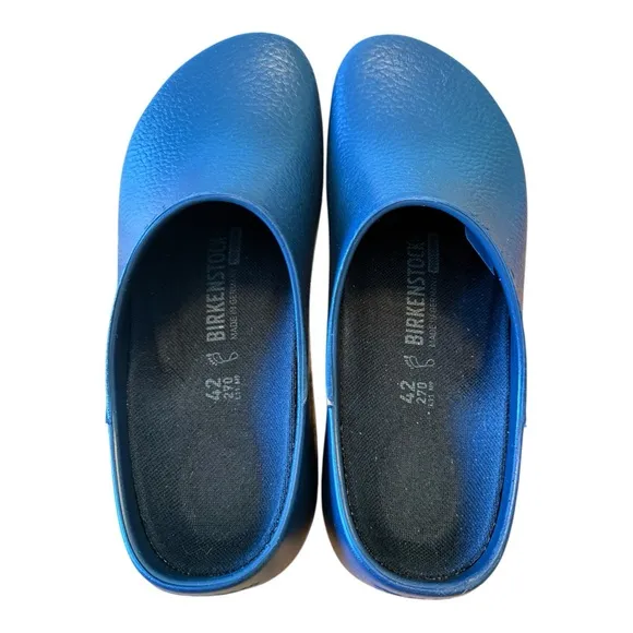 Birkenstock  Profi-Birki Black Polyurethane Regular Width Size EU 42 W 11 M9 New