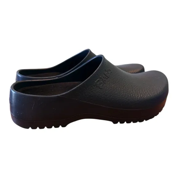 Birkenstock  Profi-Birki Black Polyurethane Regular Width Size EU 42 W 11 M9 New
