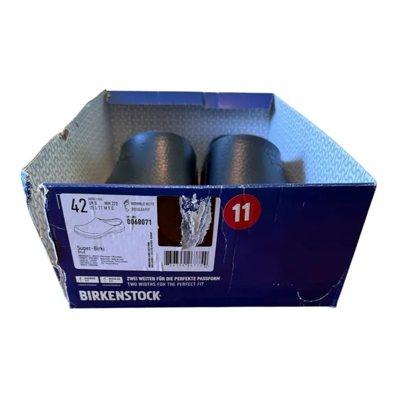 Birkenstock  Profi-Birki Black Polyurethane Regular Width Size EU 42 W 11 M9 New