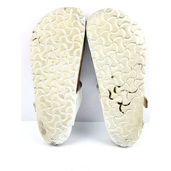 Birkenstock White Womens Sandals - Size‎ 38 / US 7.5