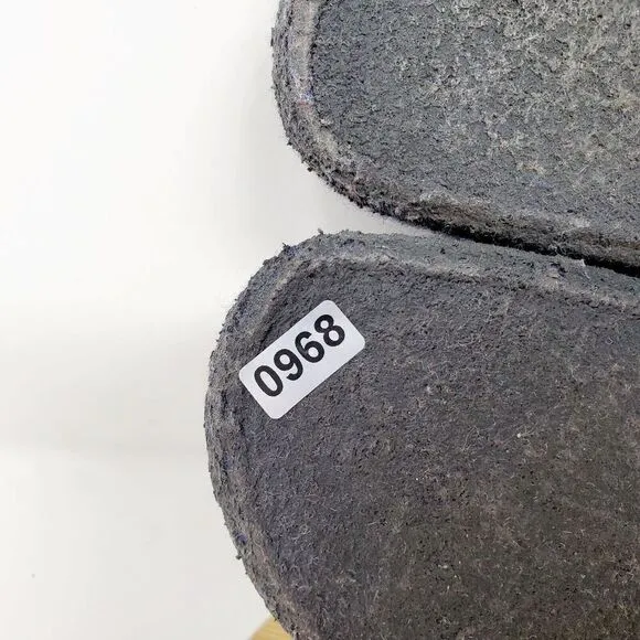 Birkenstock Zermatt Shoes Kids 32 Blue Wool Slip On Mule Sandal Shearling