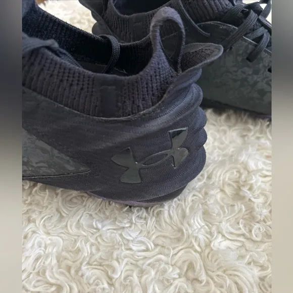 Black and Blue Athletic Shoes
