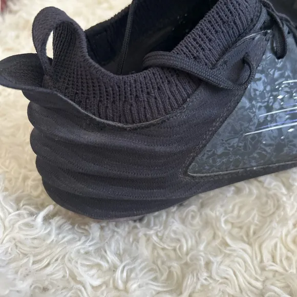 Black and Blue Athletic Shoes
