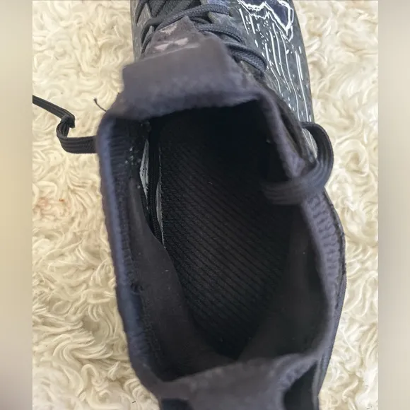 Black and Blue Athletic Shoes
