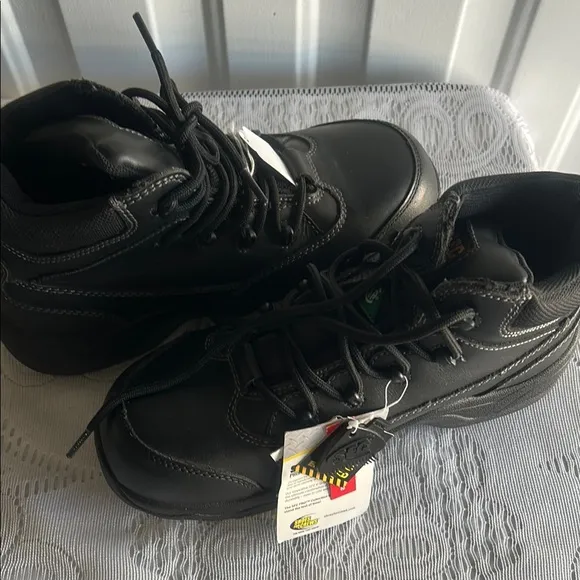 Black Work Boots for Men /Women