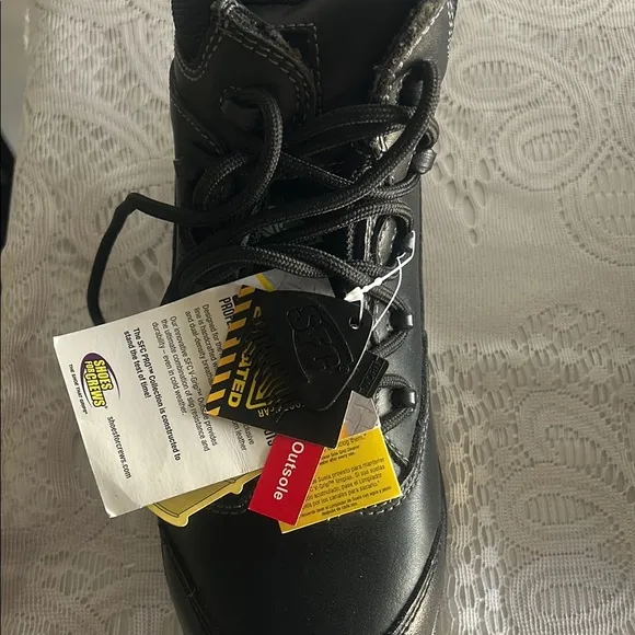 Black Work Boots for Men /Women