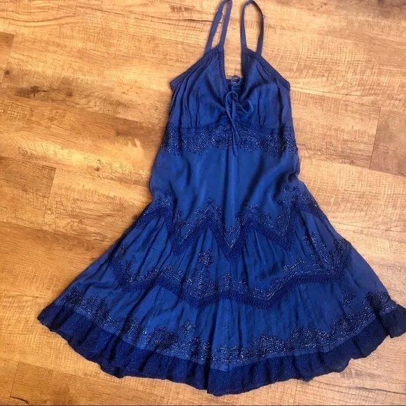 Blue sundress