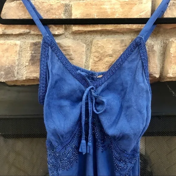 Blue sundress