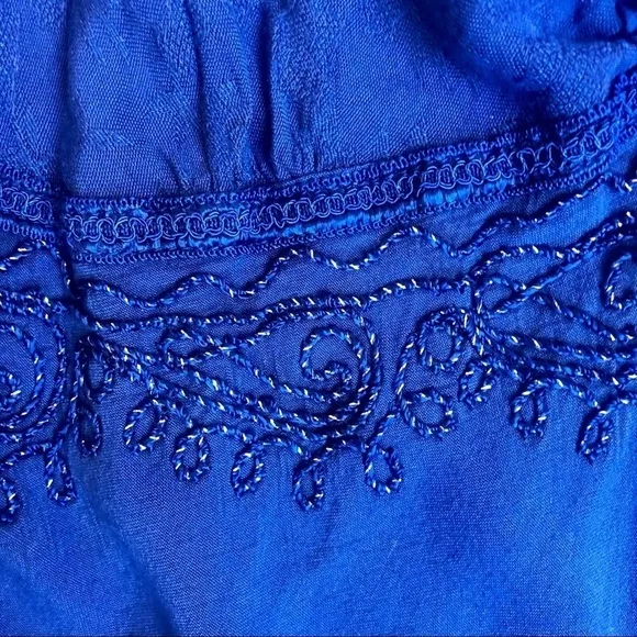 Blue sundress