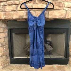 Blue sundress