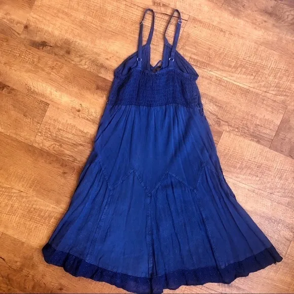 Blue sundress