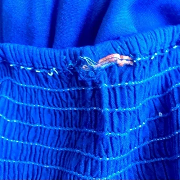 Blue sundress