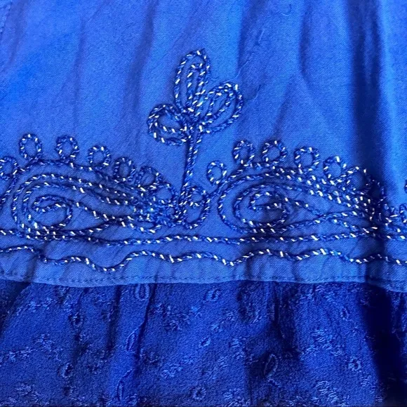 Blue sundress