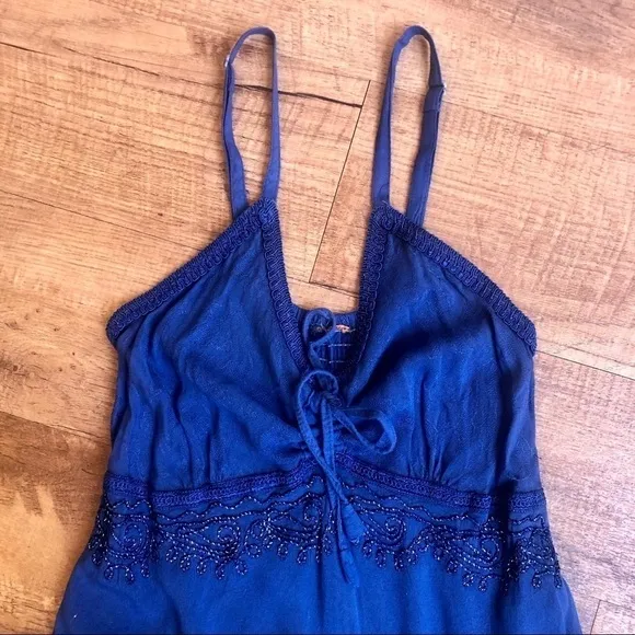 Blue sundress