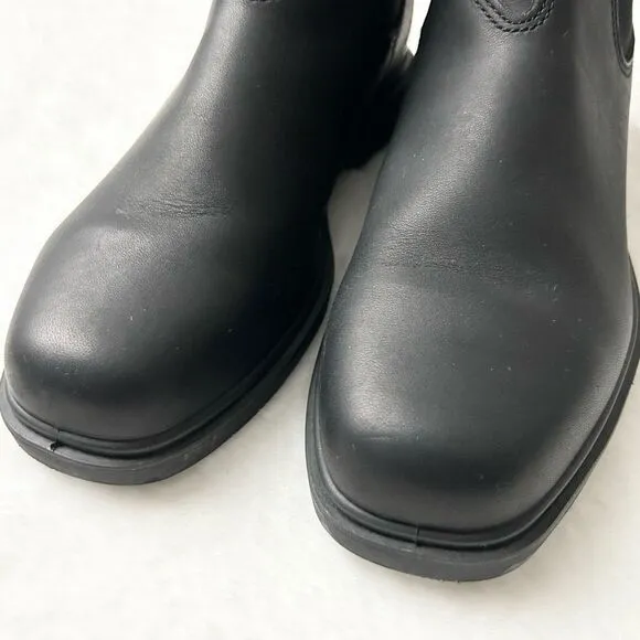 Blundstone Women’s Dress Chelsea Boots Premium Black Leather Size 5.5 AU 8.5 US