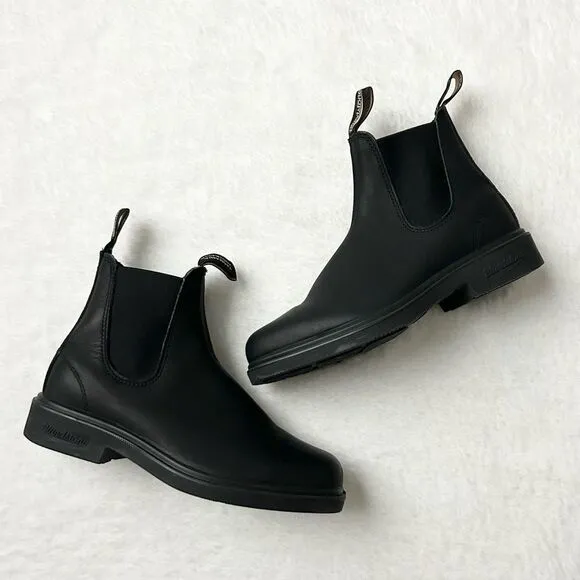 Blundstone Women’s Dress Chelsea Boots Premium Black Leather Size 5.5 AU 8.5 US