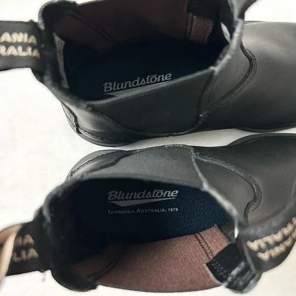 Blundstone Women’s Dress Chelsea Boots Premium Black Leather Size 5.5 AU 8.5 US