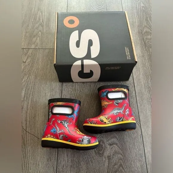 Bogs SKIPPER II SUPER DINO rain boots