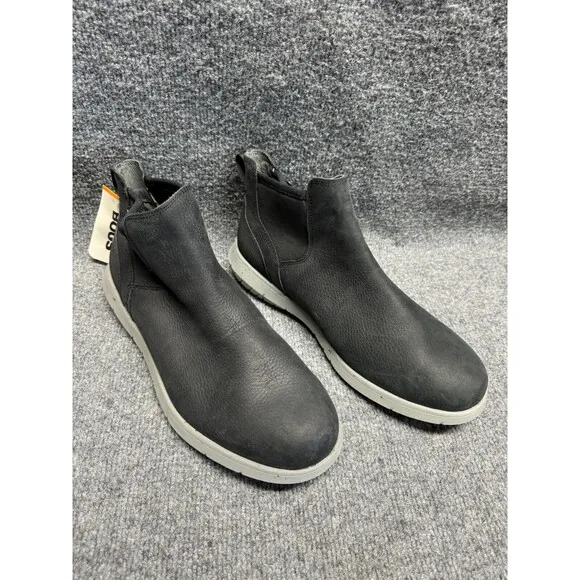 Bogs Spruce Chelsea Men's Casual Boots, Black, SIZE 11.5