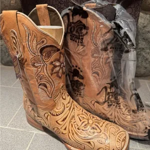 Boots Tan Cowboy &amp; Western Boots