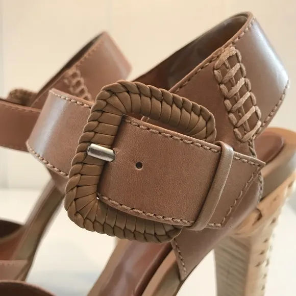 Boutique 9 Sandals with Wicker Weave Heels