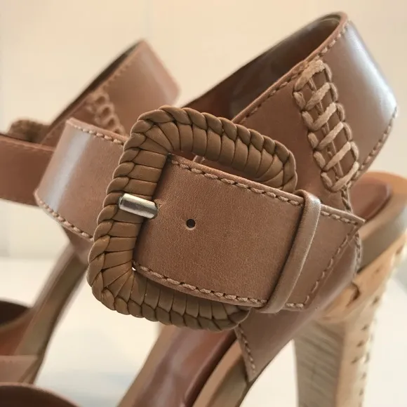 Boutique 9 Sandals with Wicker Weave Heels