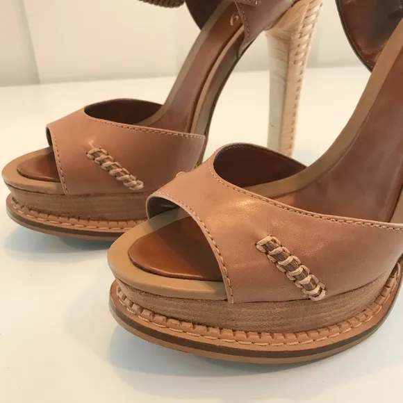 Boutique 9 Sandals with Wicker Weave Heels