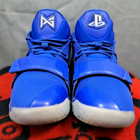 bq8388-900 Paul George Nike Shoes PG 2.5 PlayStation Blue Size 11.5