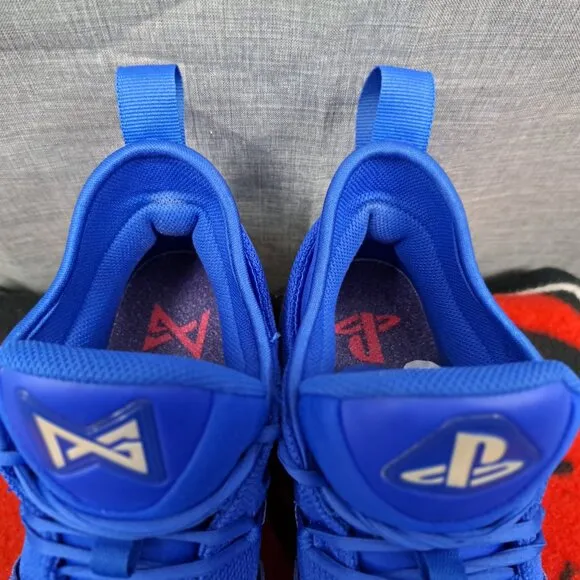 bq8388-900 Paul George Nike Shoes PG 2.5 PlayStation Blue Size 11.5
