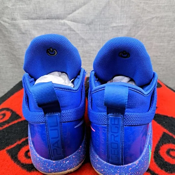 bq8388-900 Paul George Nike Shoes PG 2.5 PlayStation Blue Size 11.5