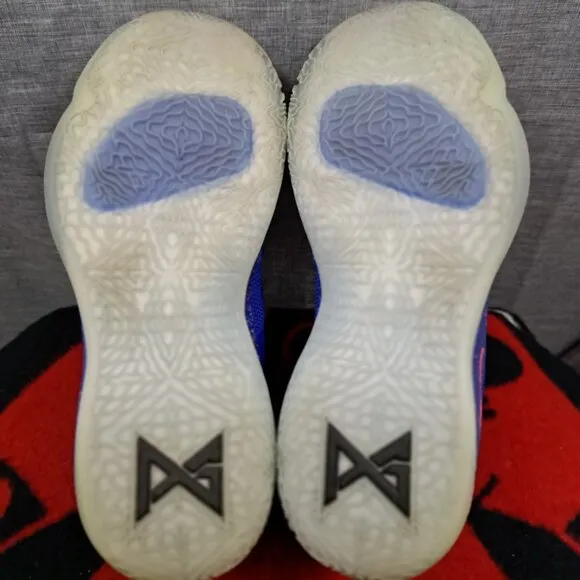 bq8388-900 Paul George Nike Shoes PG 2.5 PlayStation Blue Size 11.5
